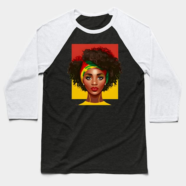 I Am Black History - Black History Month African American Baseball T-Shirt by Ray E Scruggs